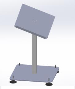 Plockbord för robot - rak plockyta